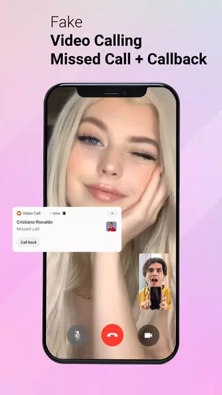 Fake video call - Prank call ภาพหน้าจอ 0