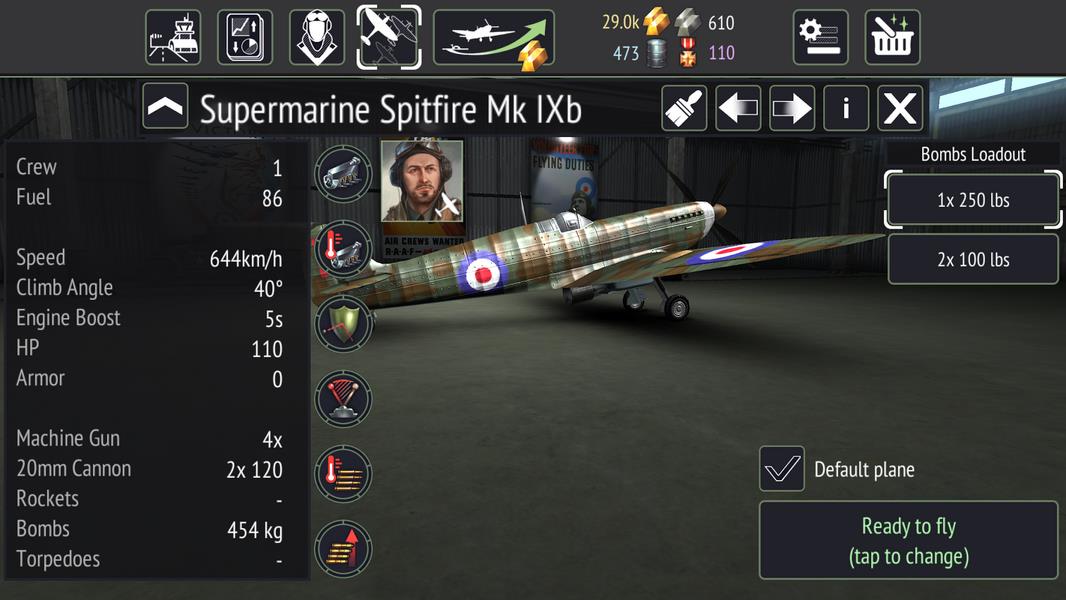 Warplanes: WW2 Dogfight应用截图第0张