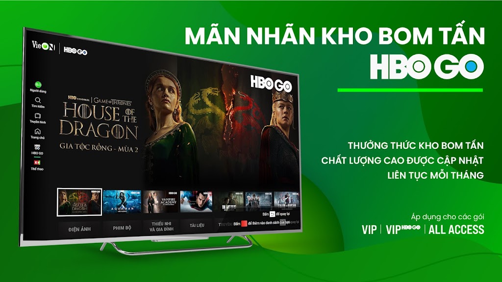 VieON for Android TV Capture d'écran 3