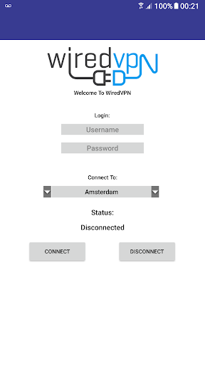 Wired VPN Client 螢幕截圖 0