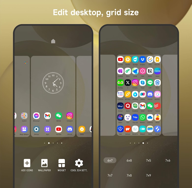 Cool S24 Launcher Galaxy OneUI Mod Capture d'écran 3
