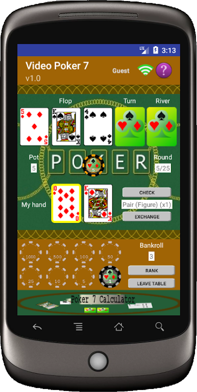 Video Poker 7 螢幕截圖 0