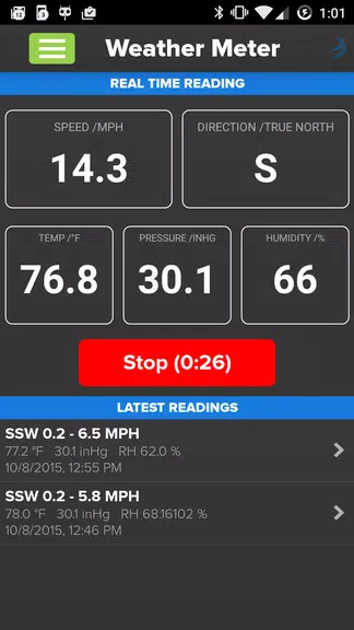 Wind & Weather Meter স্ক্রিনশট 0