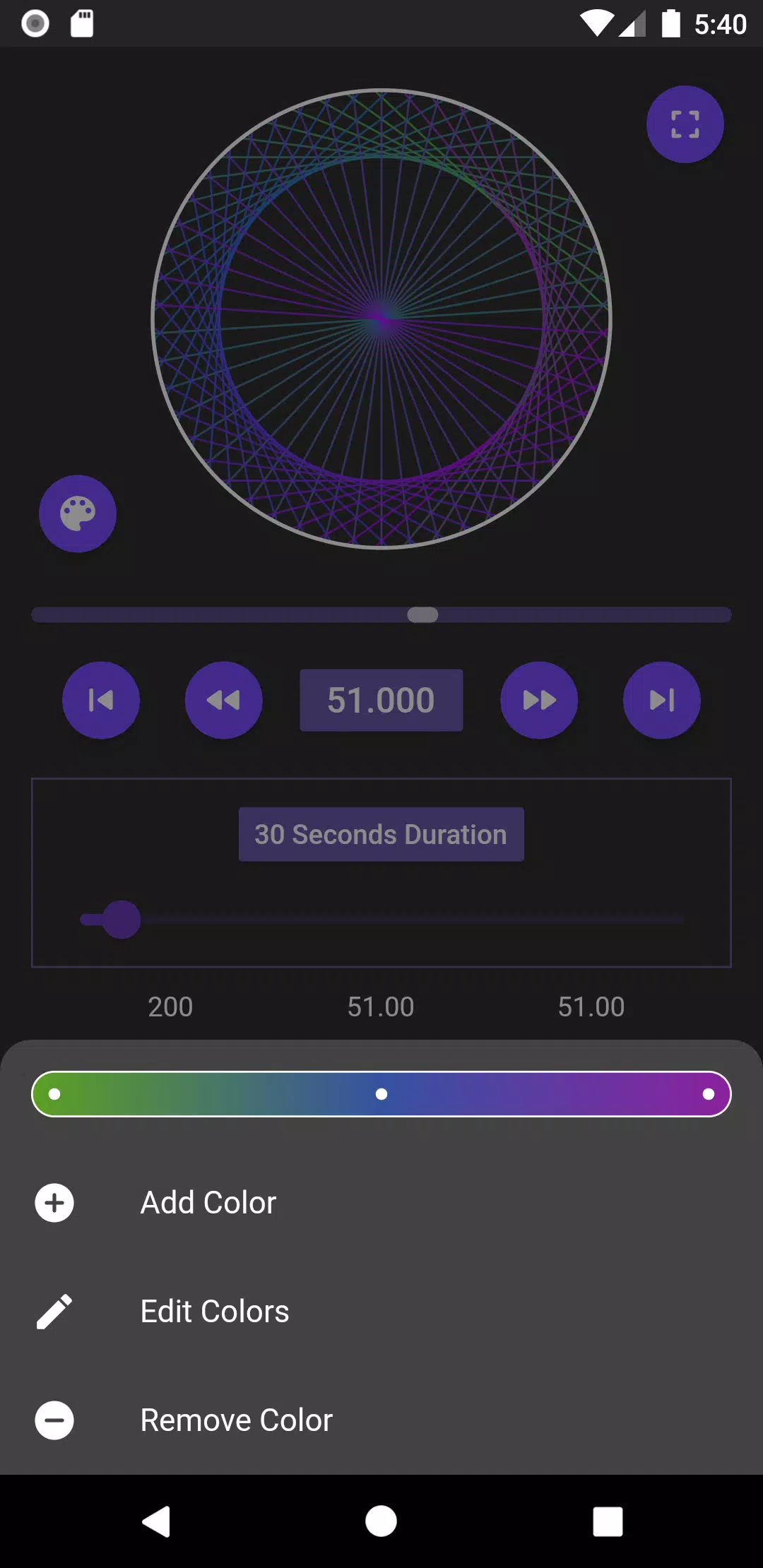 Circled Around Mandelbrot Set Screenshot 1