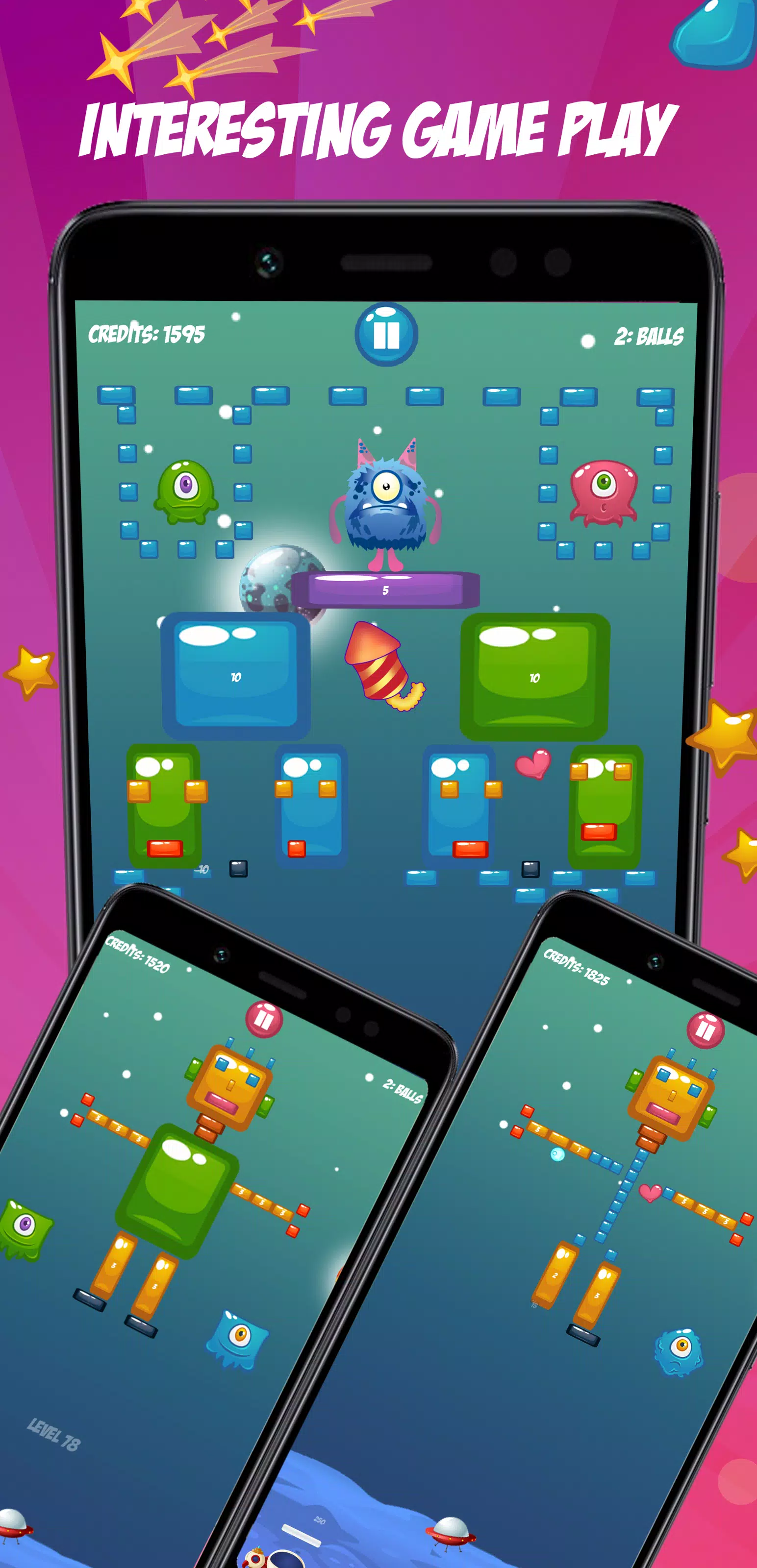 Cosmo Paddle Ball Game স্ক্রিনশট 0