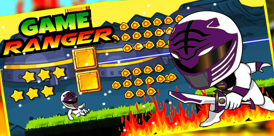 Superheroes Dino Rangers Dash স্ক্রিনশট 1