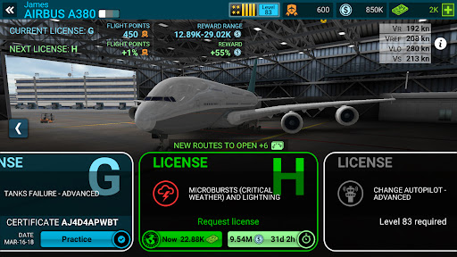 Schermata Airline Commander Flight Game 2