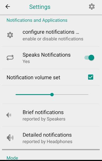 Spoken notifications 스크린샷 3