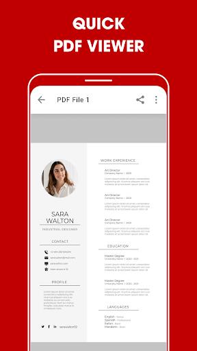 PDF Reader - PDF Viewer 2023 Tangkapan skrin 0