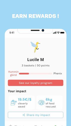 Phenix, a app anti-desperdício Screenshot 3
