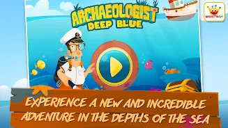 Archaeologist Deep Blue - Kids应用截图第3张