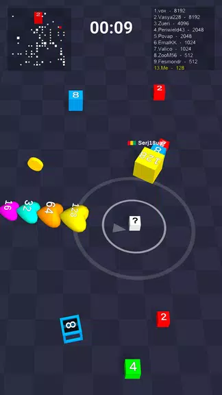 Cube Arena 2048: Merge Numbers Ảnh chụp màn hình 3