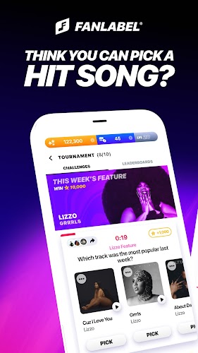 FanLabel: Daily Music Contests Zrzut ekranu 2