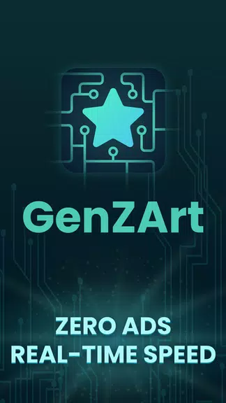 GenZArt: Fast AI Art Generator Captura de pantalla 0