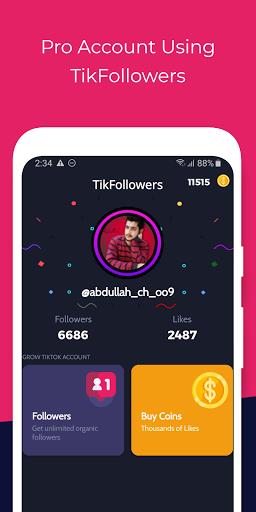 TikFollowers - Get Free Tiktok Followers and Likes स्क्रीनशॉट 3