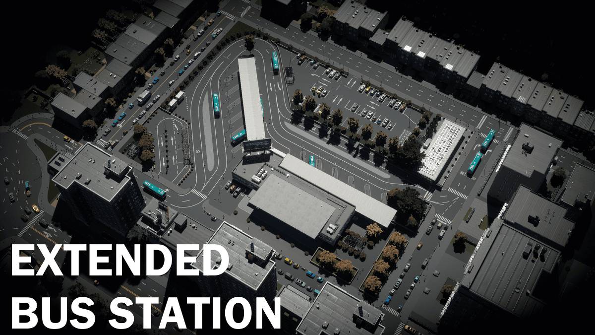 Extended Bus Station mod