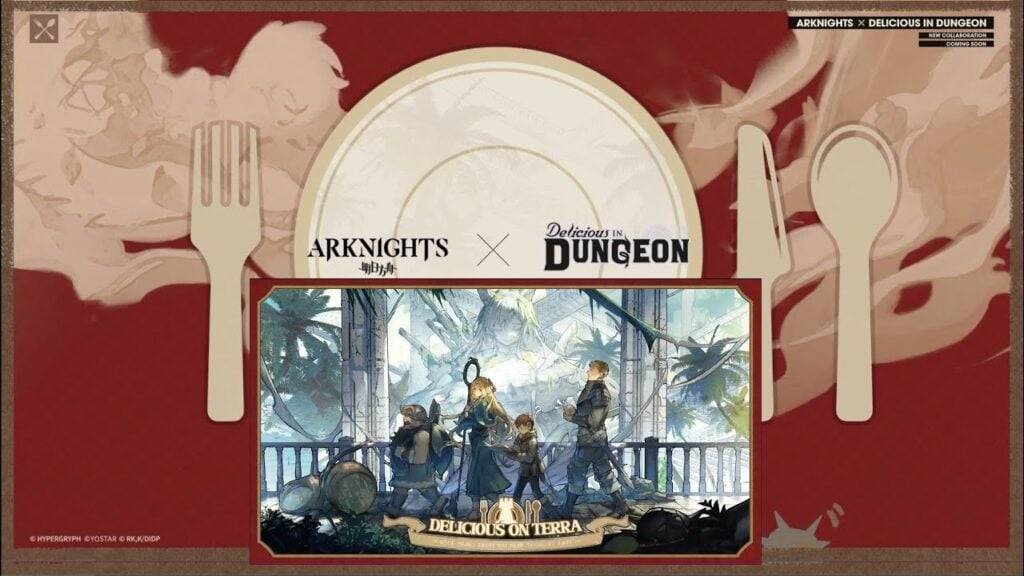 Arknights & Delicious in Dungeon Collab เปิดตัว