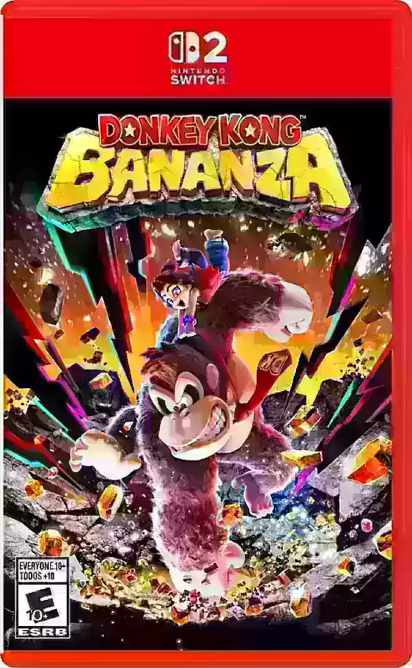 Donkey Kong Bananza - Nintendo Switch 2 Game Cover