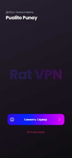 Rat VPN Captura de tela 0