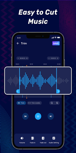 Schermata Audio Editor & Music Editor 1