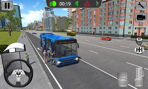 Real Bus Driving Game - Free Bus Simulator Schermafbeelding 0