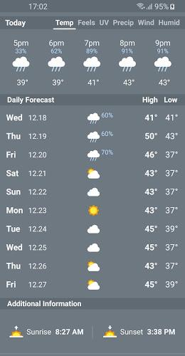 Weather Sky: Weather, Radar স্ক্রিনশট 3