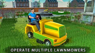 Mowing Simulator Grass Cutting ဖန်သားပြင်ဓာတ်ပုံ 1