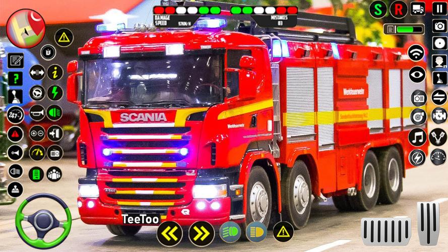 Police Ambulance Fire Truck スクリーンショット 0