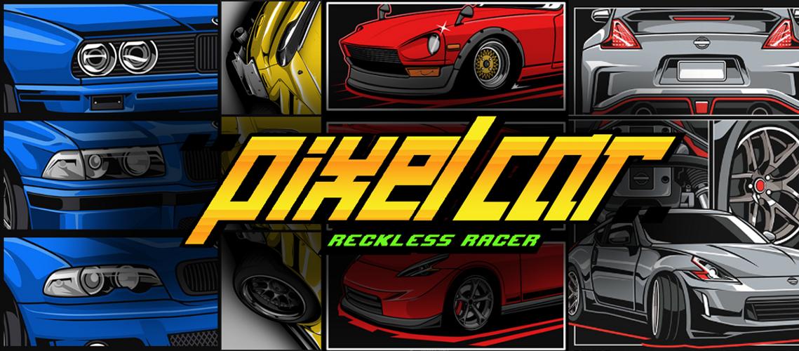 Pixel Car: Reckless Racer ဖန်သားပြင်ဓာတ်ပုံ 0