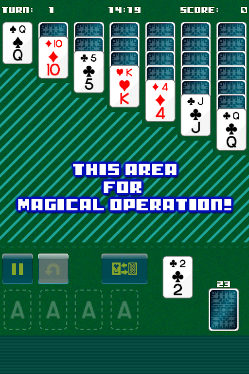 Wizard's Solitaire Klondike Tangkapan skrin 1
