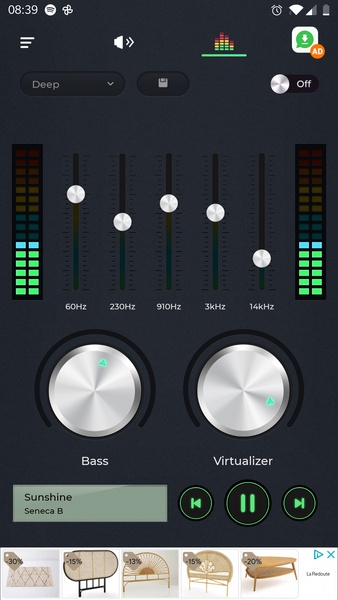 amplificateur de son-equalizer Capture d'écran 2