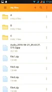 Rapidgator.net File Manager Screenshot 2