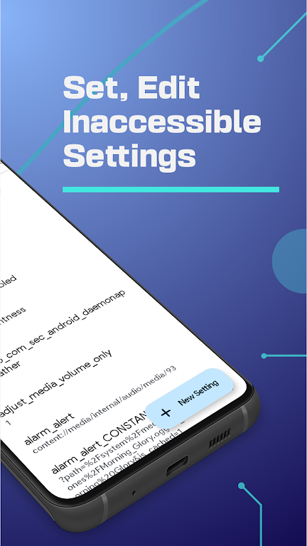 SetEdit: Settings Editor Captura de tela 1