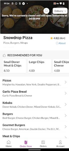 Snowdrop Pizza Screenshot 2