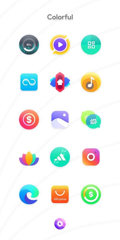 Nebula Icon Pack Mod Скриншот 3