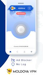 VPN Moldova - Get Moldova IP 螢幕截圖 1