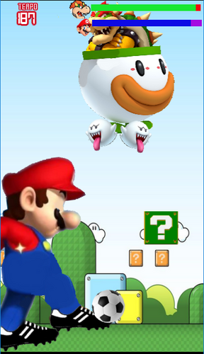 ball control master especial super mario Screenshot 2