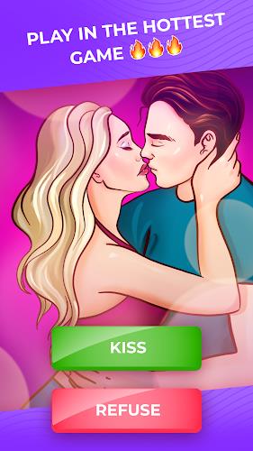 Kiss Me: Kissing Games 18+ Ảnh chụp màn hình 0