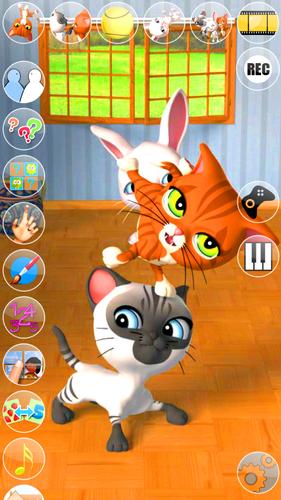 Schermata Talking 3 Friends Cats & Bunny 1