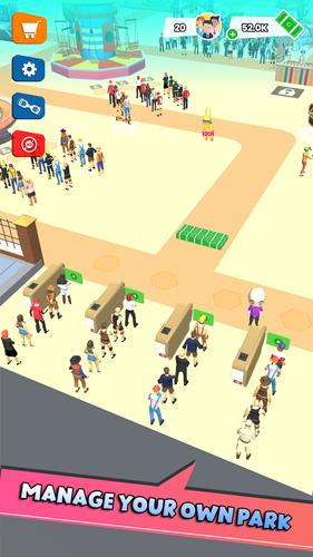 Bus Arrival Theme Park Games 螢幕截圖 2