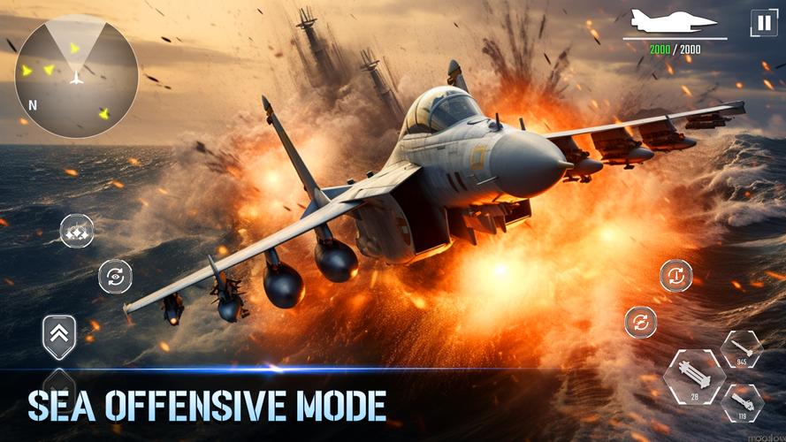 Aircraft Strike: Jet Fighter 螢幕截圖 1