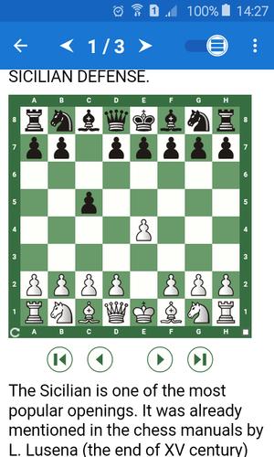 Schermata Chess Tactics in Sicilian 2 0