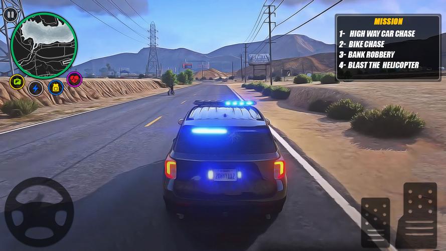 Police Van Driving: Cop Games 螢幕截圖 3