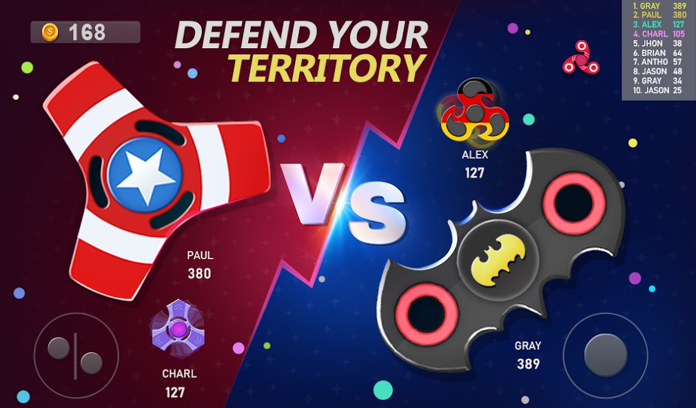 Realtime Fidget Spinner Games Mod স্ক্রিনশট 0