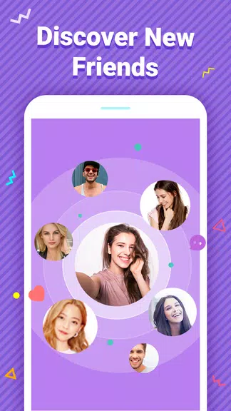 Meet – Talk to Strangers Using Random Video Chat スクリーンショット 3