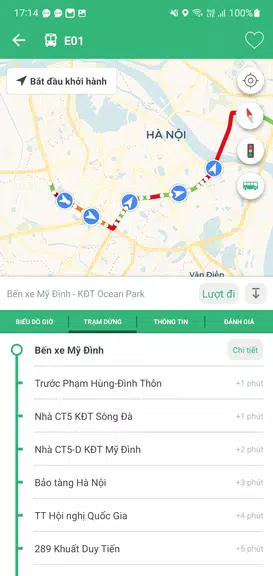 BusMap Hà Nội 스크린샷 2