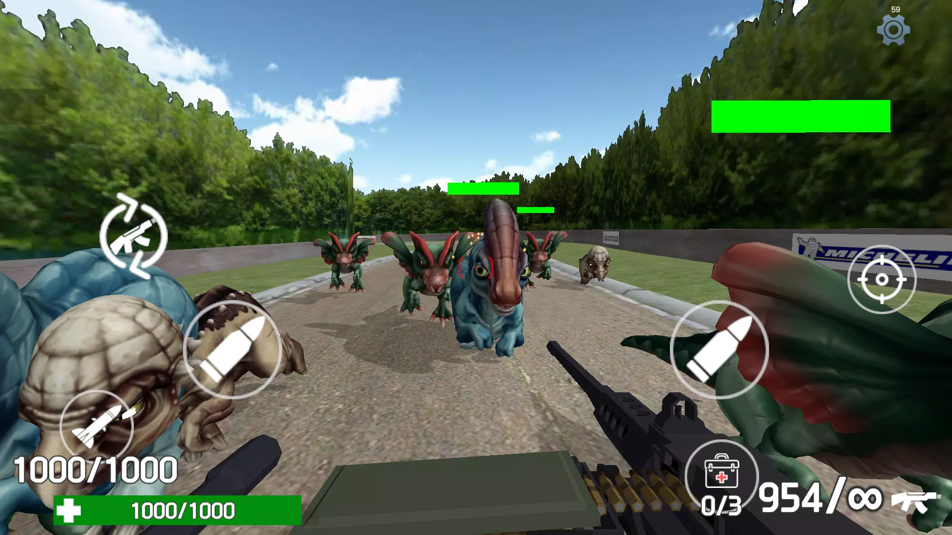 Dinosaur Park: Jurassic Chase Screenshot 2