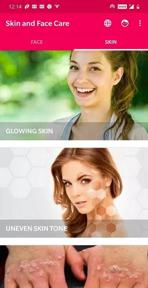 Skin and Face Care - acne, fai Скриншот 2