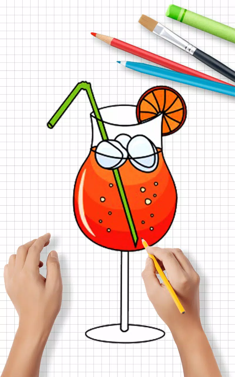 Draw Cute Drinks应用截图第3张