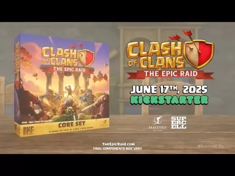 Clash of Clans tabletop adaptation gameplay